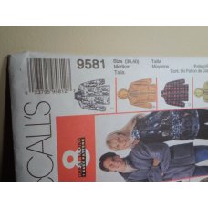 McCalls Sewing Pattern 9581 