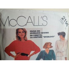McCalls Sewing Pattern 2155 