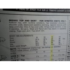 McCalls Sewing Pattern 2155 