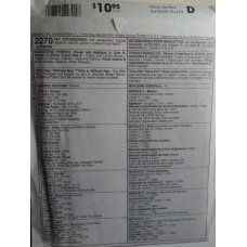 McCalls Sewing Pattern 2270 