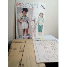 McCalls Sewing Pattern 2463 