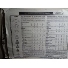 McCalls Sewing Pattern 3203 