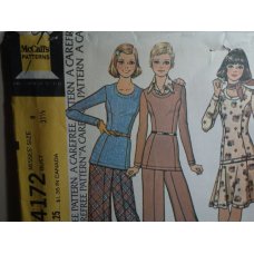 McCalls Sewing Pattern 4172 