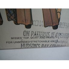 McCalls Sewing Pattern 4172 
