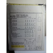 McCalls Sewing Pattern 4172 