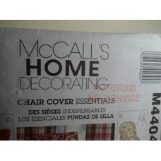McCalls Sewing Pattern 4404 