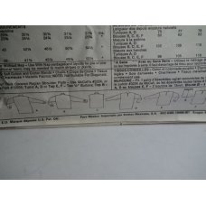 McCalls Sewing Pattern 4632 
