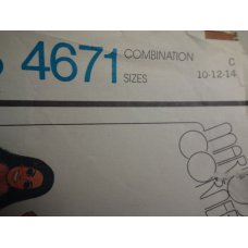 McCalls Sewing Pattern 4671 