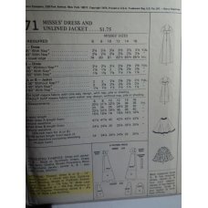 McCalls Sewing Pattern 4671 