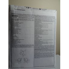 McCalls Sewing Pattern 4893 