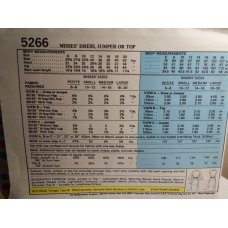 McCalls Sewing Pattern 5266 