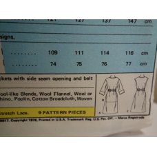 McCalls Sewing Pattern 5266 