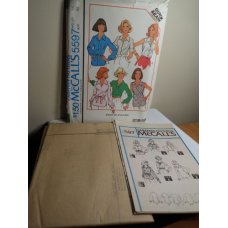 McCalls Sewing Pattern 5597 