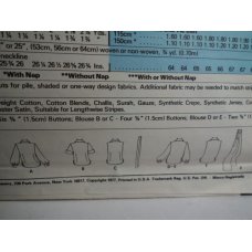 McCalls Sewing Pattern 5597 