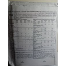 McCalls Sewing Pattern 6957 