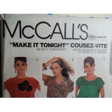 McCalls Sewing Pattern 7791 