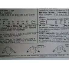 McCalls Sewing Pattern 8649 