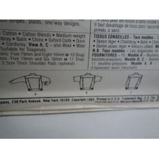 McCalls Sewing Pattern 9320 