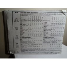 McCalls Sewing Pattern 9429 