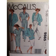 McCalls Sewing Pattern 9565 