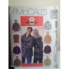 McCalls Sewing Pattern 9581 
