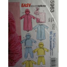 McCalls Sewing Pattern M5963 