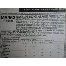 McCalls Sewing Pattern M5963 