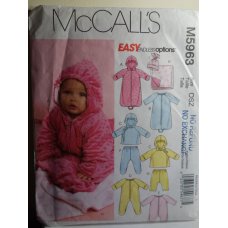 McCalls Sewing Pattern M5963 