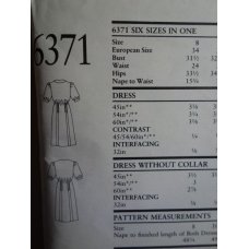 NEW LOOK Sewing Pattern 6371 