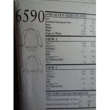 NEW LOOK Sewing Pattern 6590 