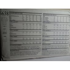 NEW LOOK Sewing Pattern 6658 