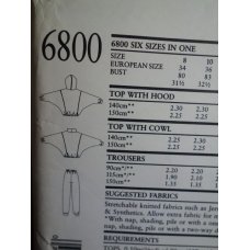NEW LOOK Sewing Pattern 6800 