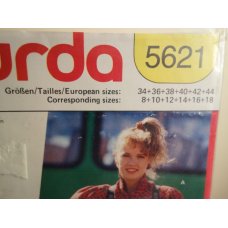 BURDA Sewing Pattern 5621 
