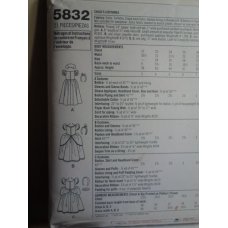 Simplicity Disney Sewing Pattern 5832 
