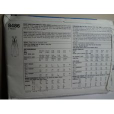Simplicity Sewing Pattern 8486 