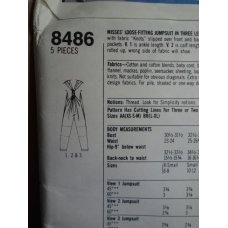 Simplicity Sewing Pattern 8486 