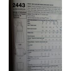 Simplicity Sewing Pattern 2443 
