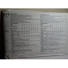 Simplicity Sewing Pattern 3677 
