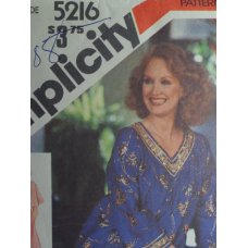 Simplicity Sewing Pattern 5216 