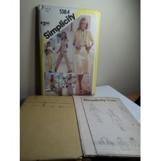Simplicity Sewing Pattern 5384 