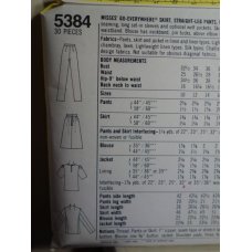 Simplicity Sewing Pattern 5384 