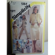 Simplicity Sewing Pattern 5384 