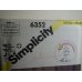 Simplicity Sewing Pattern 6352