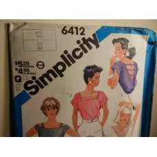 Simplicity Sewing Pattern 6412 