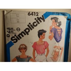 Simplicity Sewing Pattern 6412 