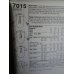 Simplicity Sewing Pattern 7015 
