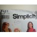 Simplicity Sewing Pattern 7411 