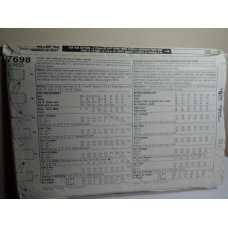 Simplicity Sewing Pattern 7698 