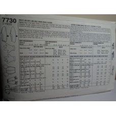 Simplicity Sewing Pattern 7730 