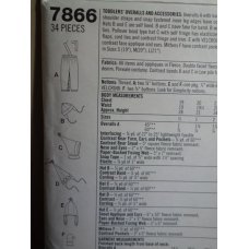 Simplicity Sewing Pattern 7866 